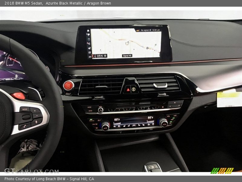 Dashboard of 2018 M5 Sedan