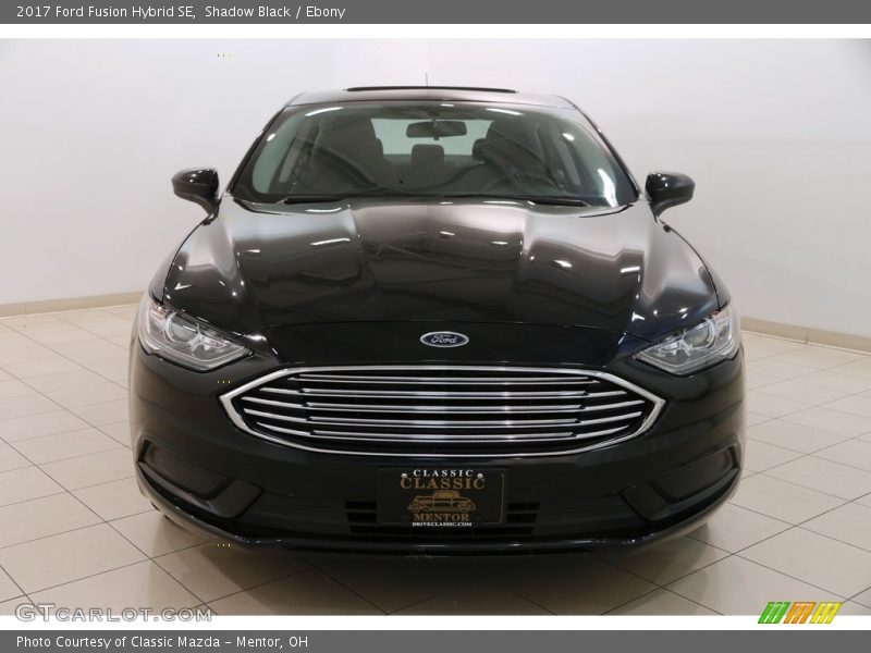 Shadow Black / Ebony 2017 Ford Fusion Hybrid SE