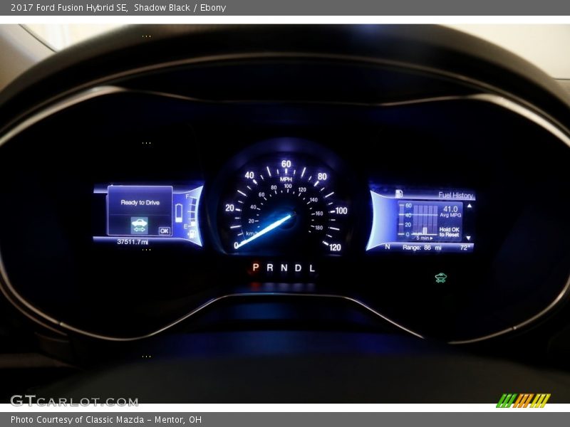 Shadow Black / Ebony 2017 Ford Fusion Hybrid SE