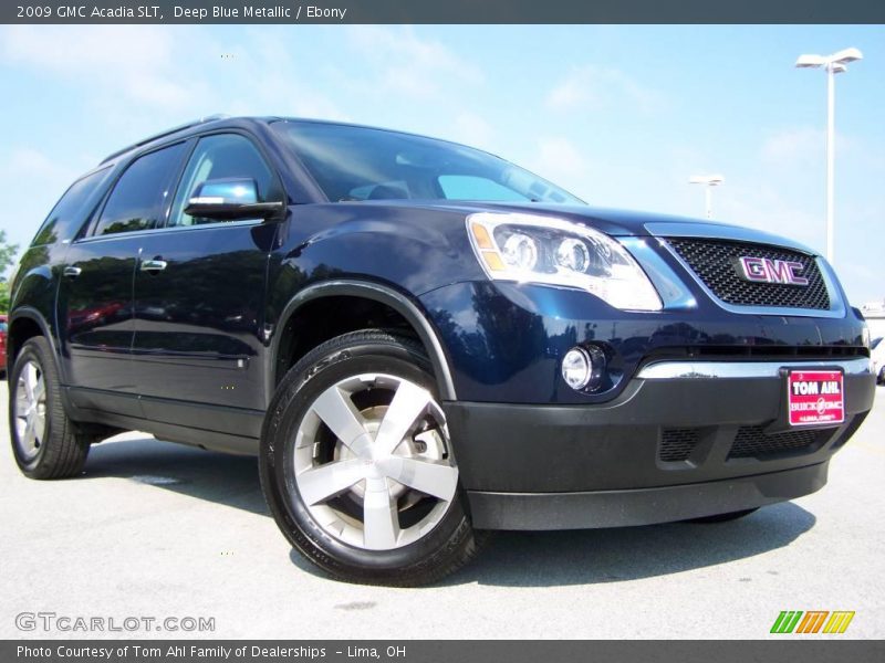 Deep Blue Metallic / Ebony 2009 GMC Acadia SLT