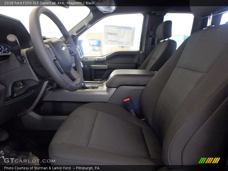 Magnetic / Black 2018 Ford F150 XLT SuperCab 4x4