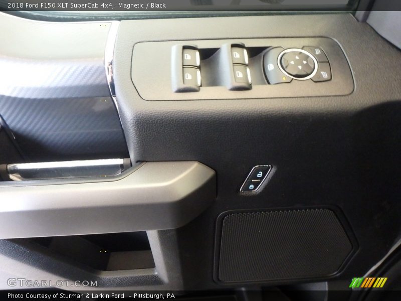 Magnetic / Black 2018 Ford F150 XLT SuperCab 4x4