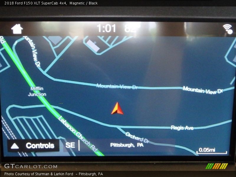 Magnetic / Black 2018 Ford F150 XLT SuperCab 4x4