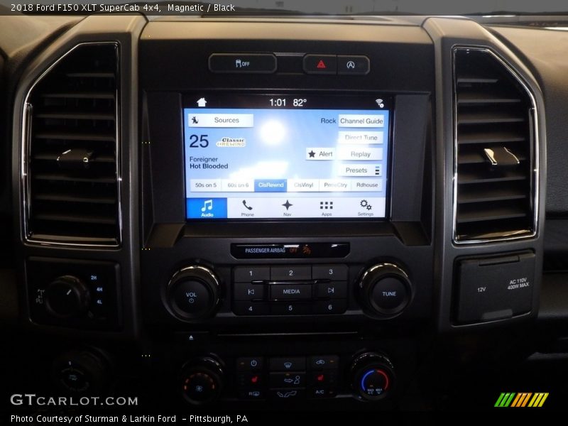 Magnetic / Black 2018 Ford F150 XLT SuperCab 4x4