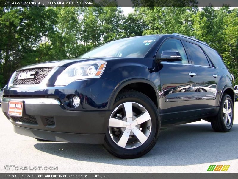 Deep Blue Metallic / Ebony 2009 GMC Acadia SLT