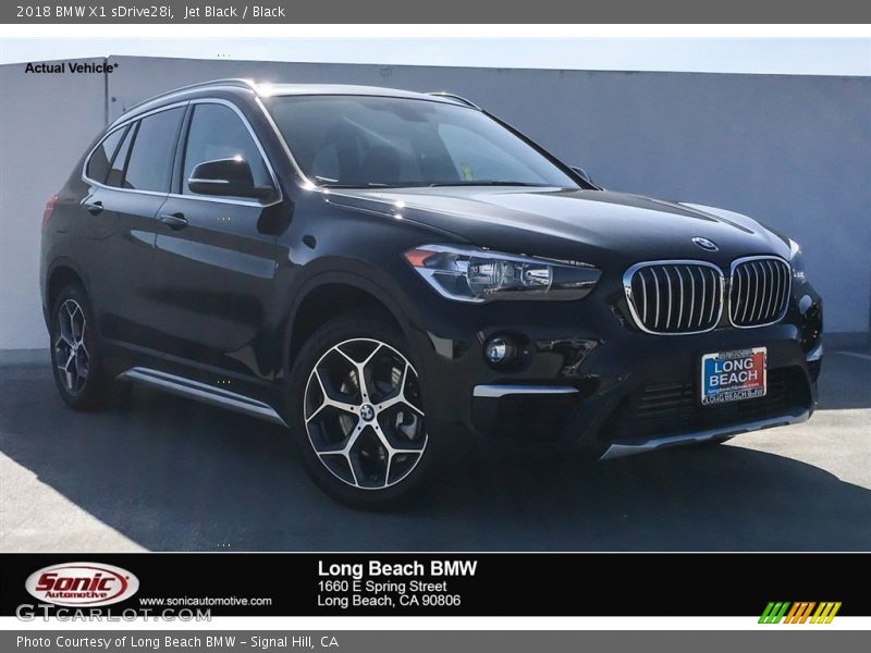 Jet Black / Black 2018 BMW X1 sDrive28i