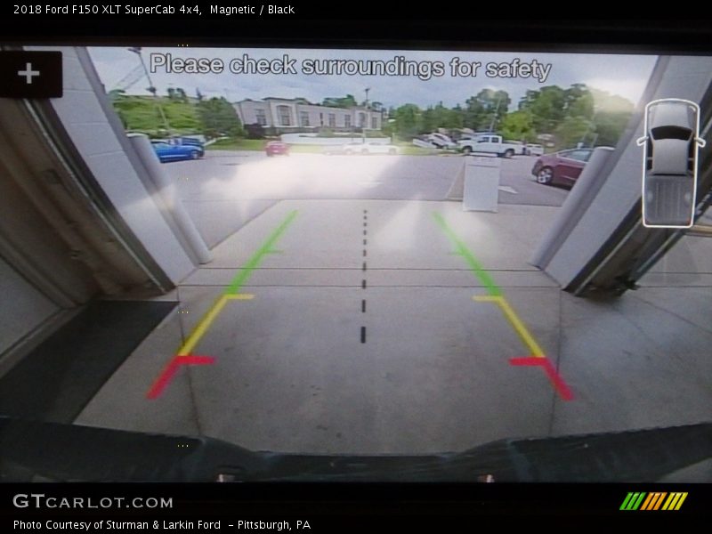 Magnetic / Black 2018 Ford F150 XLT SuperCab 4x4