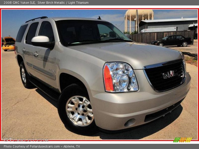 Silver Birch Metallic / Light Titanium 2008 GMC Yukon SLE