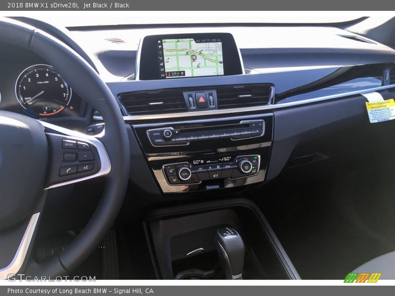Jet Black / Black 2018 BMW X1 sDrive28i