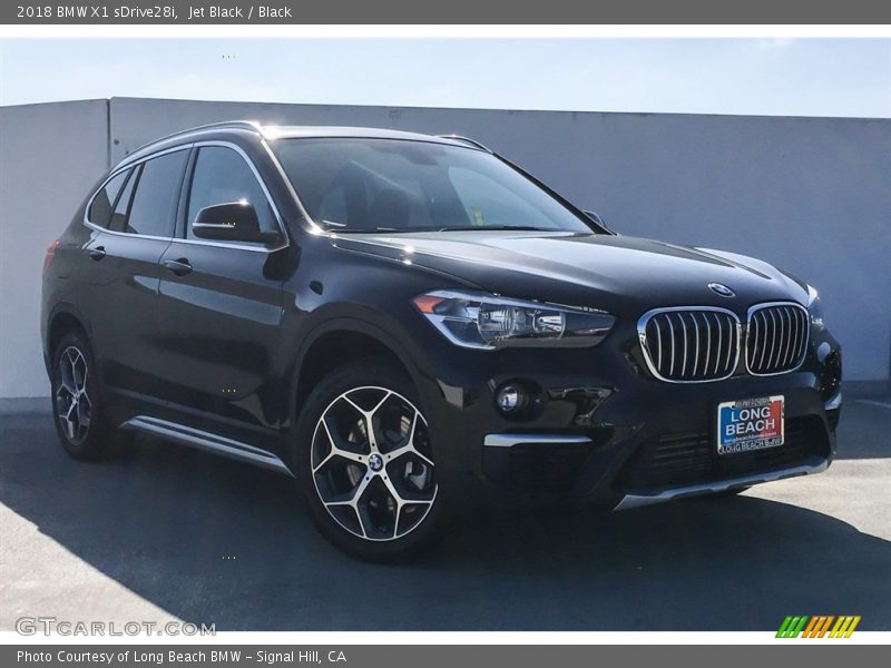 Jet Black / Black 2018 BMW X1 sDrive28i