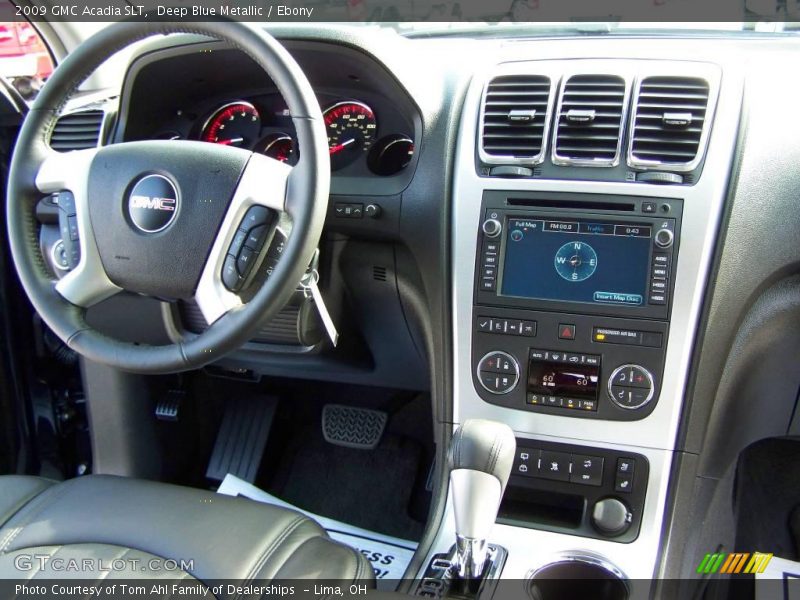 Deep Blue Metallic / Ebony 2009 GMC Acadia SLT