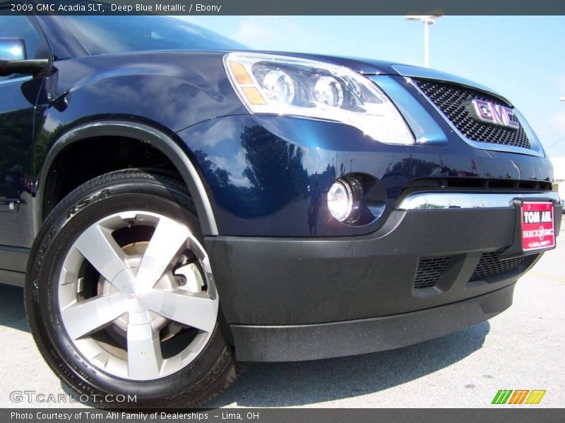 Deep Blue Metallic / Ebony 2009 GMC Acadia SLT