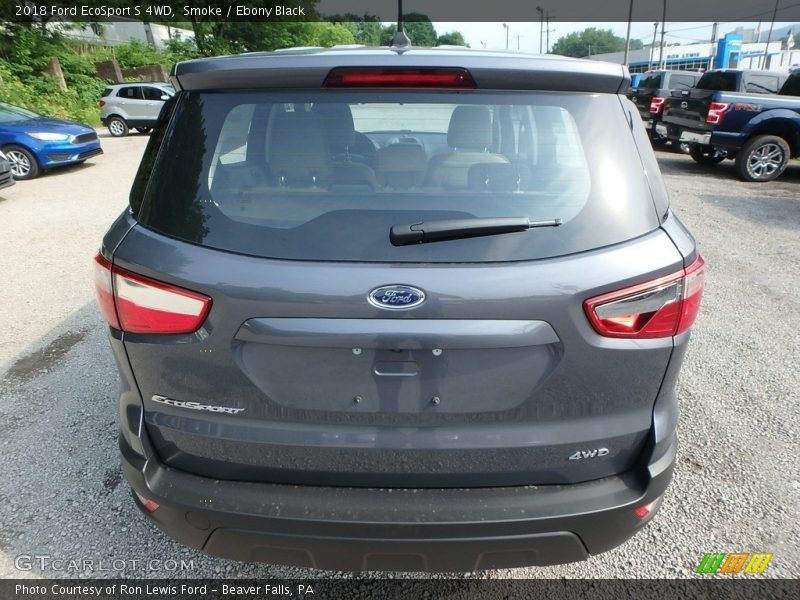 Smoke / Ebony Black 2018 Ford EcoSport S 4WD
