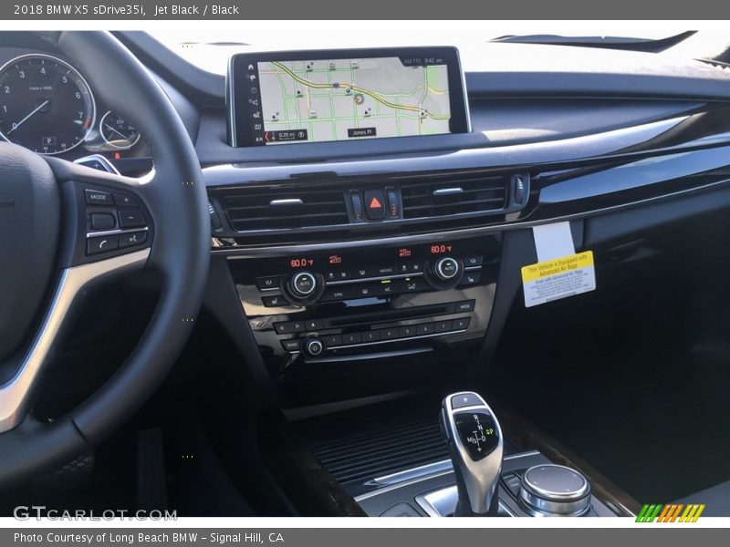 Jet Black / Black 2018 BMW X5 sDrive35i