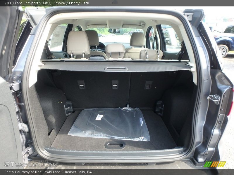 Smoke / Ebony Black 2018 Ford EcoSport S 4WD