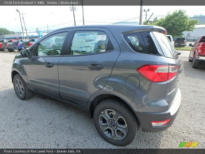Smoke / Ebony Black 2018 Ford EcoSport S 4WD