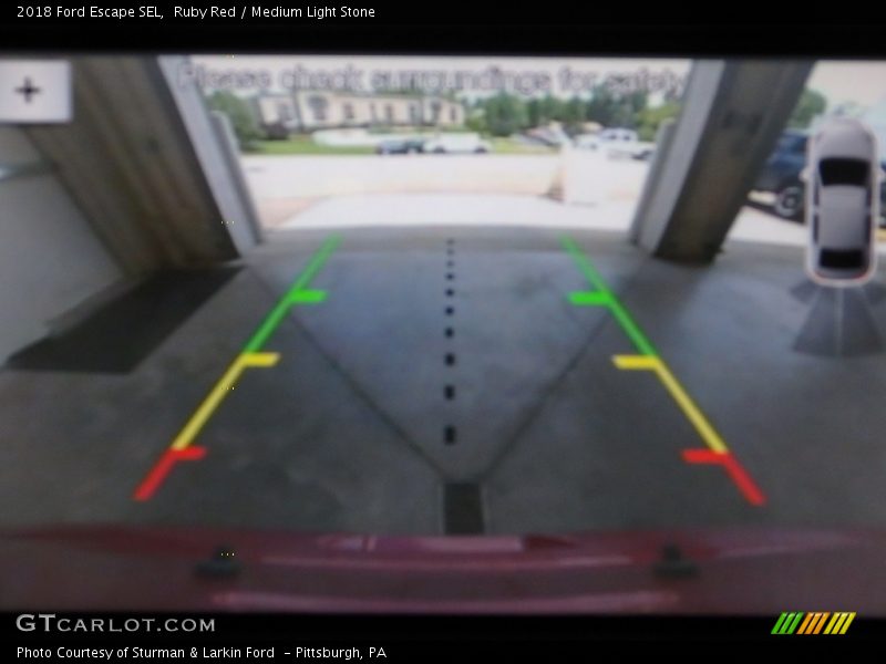 Ruby Red / Medium Light Stone 2018 Ford Escape SEL