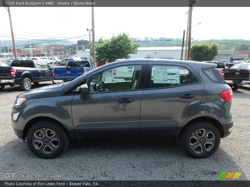 Smoke / Ebony Black 2018 Ford EcoSport S 4WD