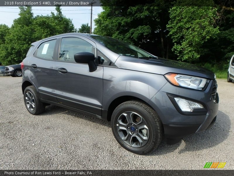 Front 3/4 View of 2018 EcoSport S 4WD