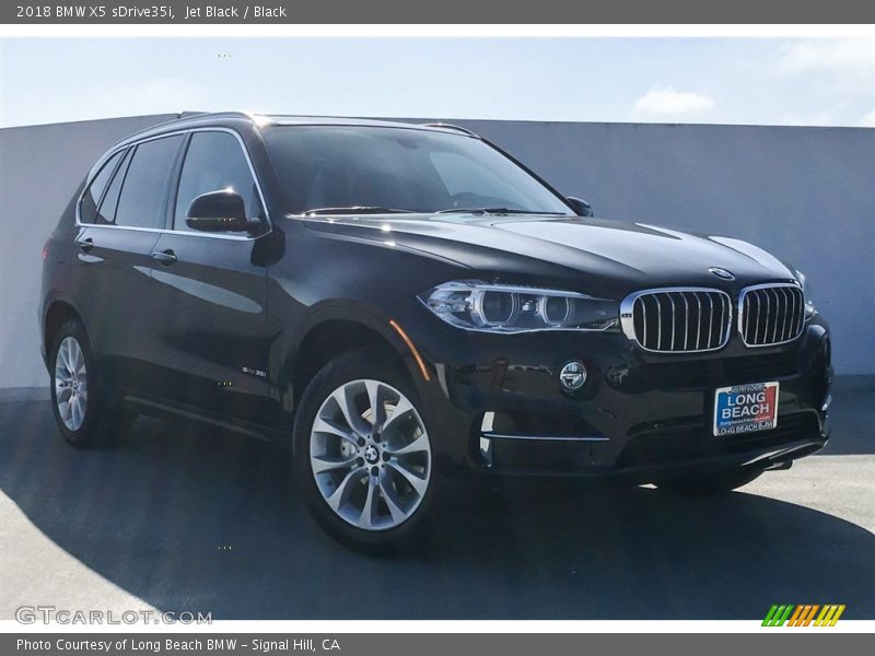 Jet Black / Black 2018 BMW X5 sDrive35i