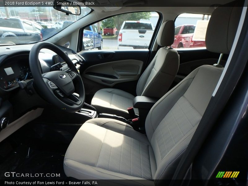 Smoke / Ebony Black 2018 Ford EcoSport S 4WD