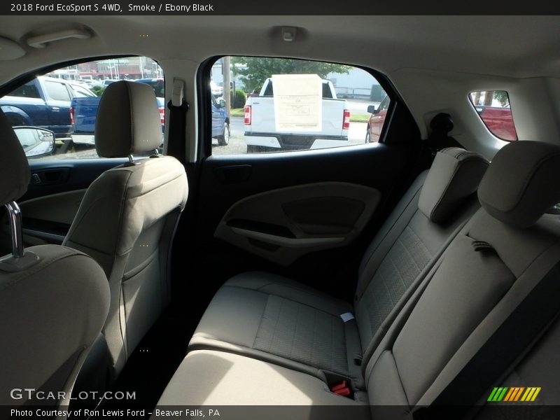 Smoke / Ebony Black 2018 Ford EcoSport S 4WD