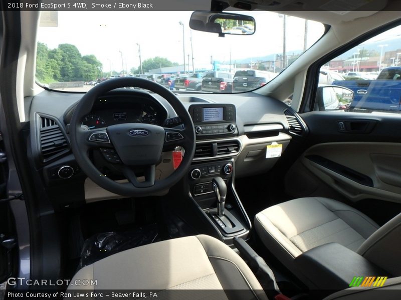 Smoke / Ebony Black 2018 Ford EcoSport S 4WD