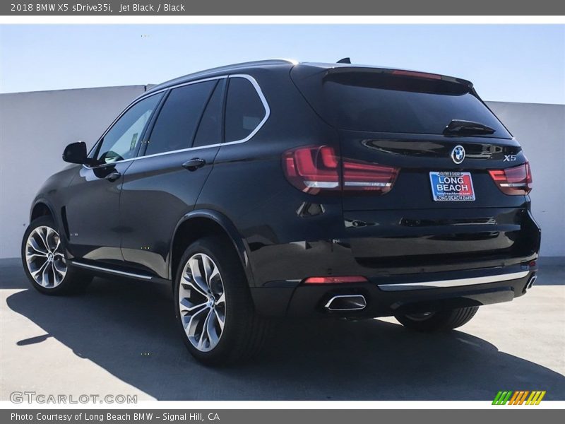 Jet Black / Black 2018 BMW X5 sDrive35i