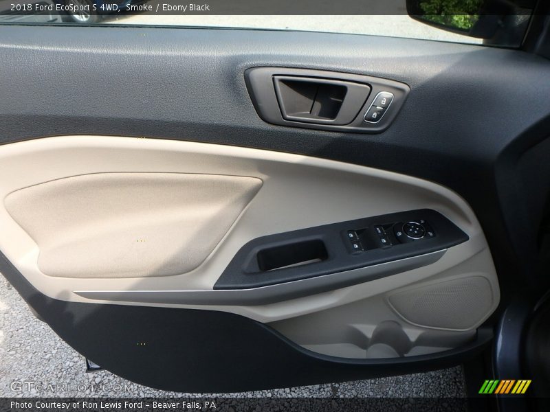 Smoke / Ebony Black 2018 Ford EcoSport S 4WD