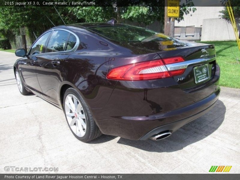 Caviar Metallic / Barley/Truffle 2015 Jaguar XF 3.0