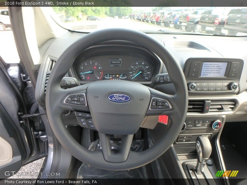  2018 EcoSport S 4WD Steering Wheel