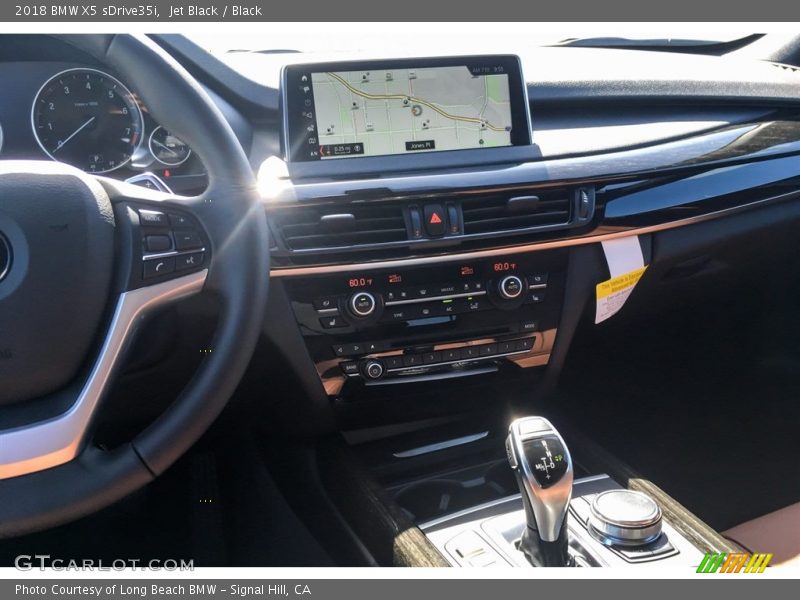 Jet Black / Black 2018 BMW X5 sDrive35i