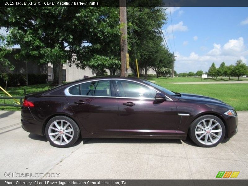 Caviar Metallic / Barley/Truffle 2015 Jaguar XF 3.0
