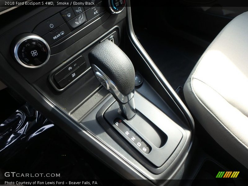  2018 EcoSport S 4WD 6 Speed Automatic Shifter