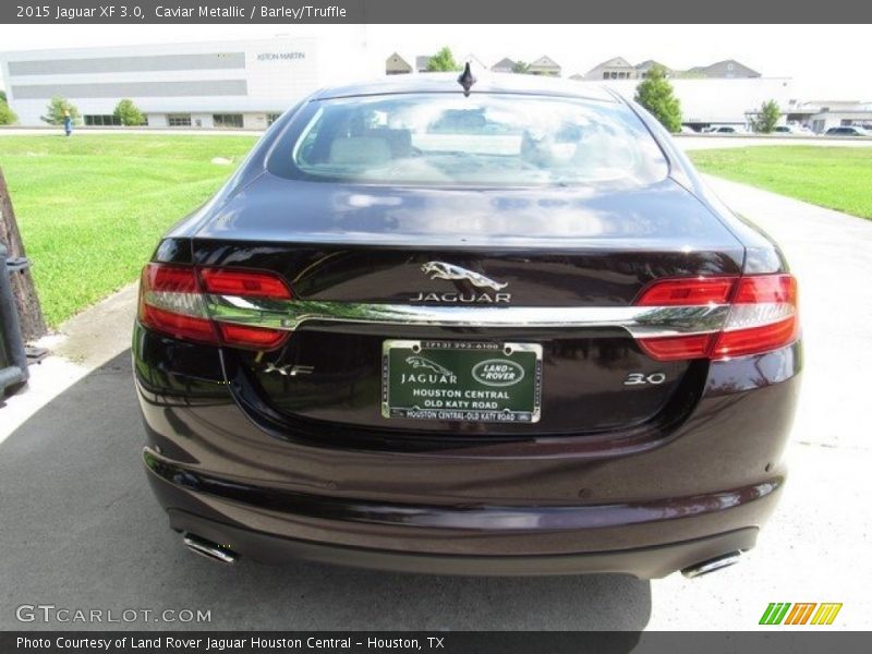 Caviar Metallic / Barley/Truffle 2015 Jaguar XF 3.0