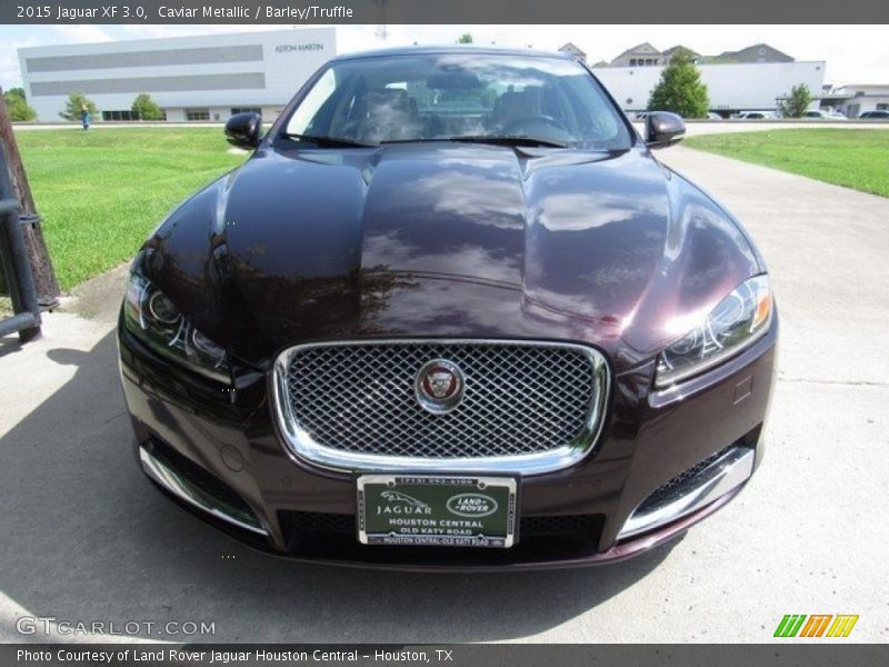 Caviar Metallic / Barley/Truffle 2015 Jaguar XF 3.0