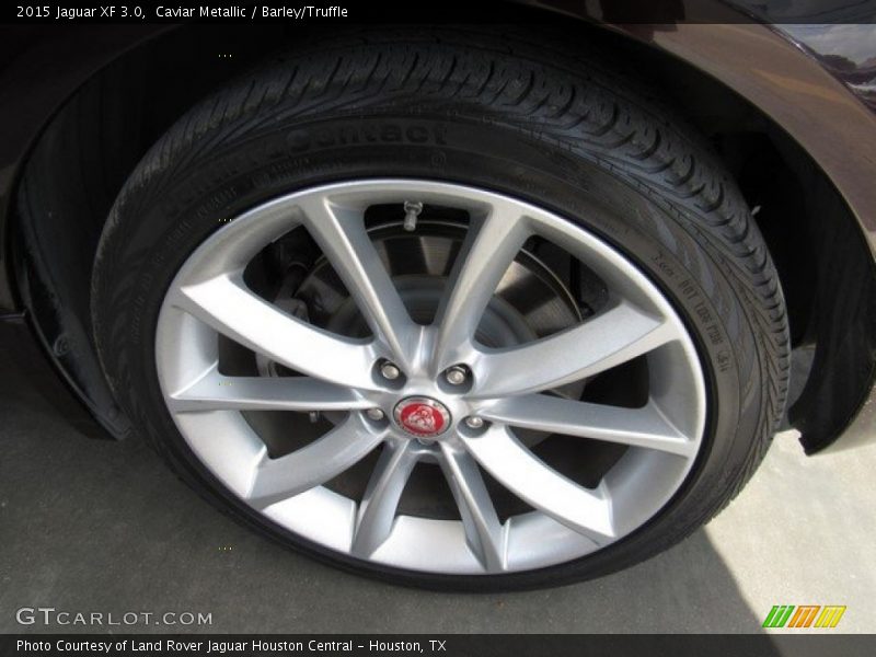 Caviar Metallic / Barley/Truffle 2015 Jaguar XF 3.0