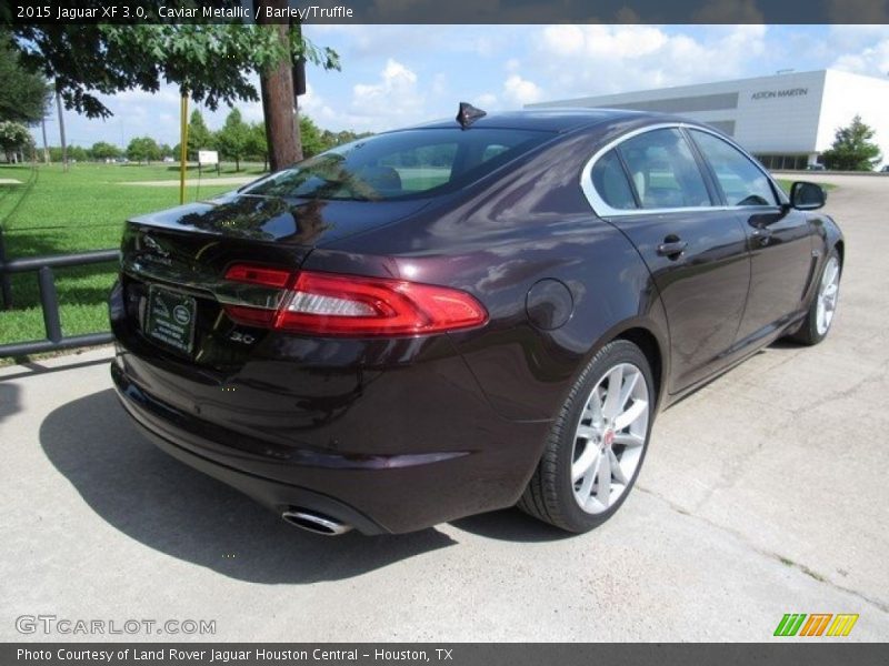 Caviar Metallic / Barley/Truffle 2015 Jaguar XF 3.0