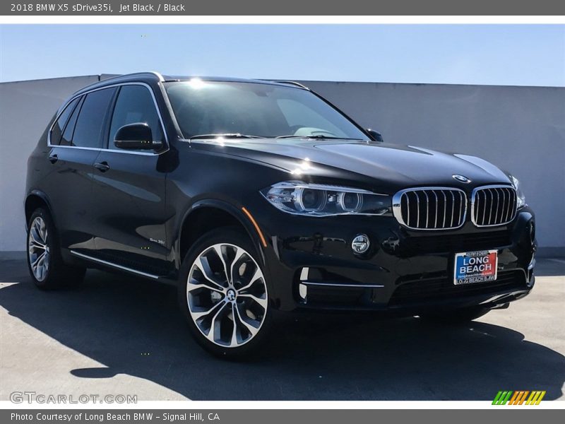 Jet Black / Black 2018 BMW X5 sDrive35i