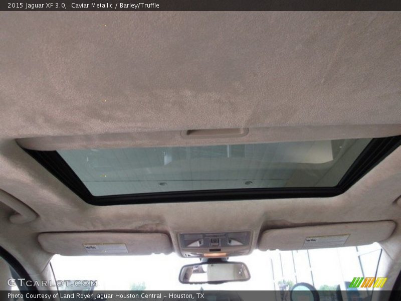 Caviar Metallic / Barley/Truffle 2015 Jaguar XF 3.0
