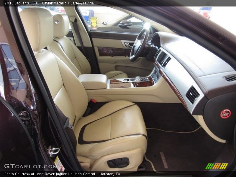 Caviar Metallic / Barley/Truffle 2015 Jaguar XF 3.0