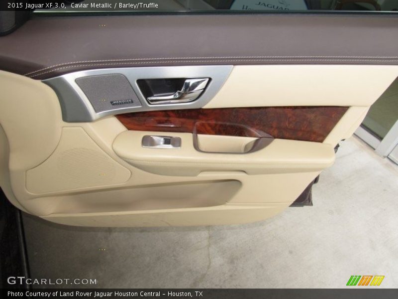 Caviar Metallic / Barley/Truffle 2015 Jaguar XF 3.0