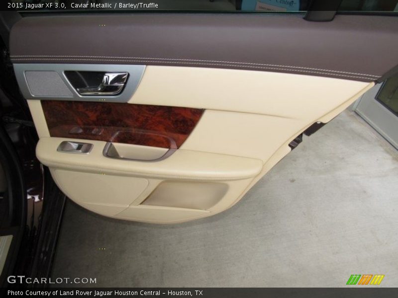 Caviar Metallic / Barley/Truffle 2015 Jaguar XF 3.0