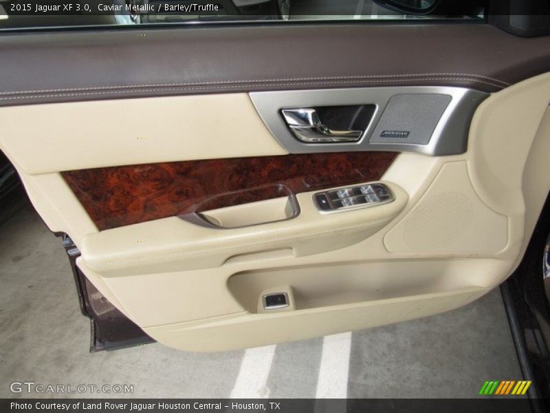 Caviar Metallic / Barley/Truffle 2015 Jaguar XF 3.0