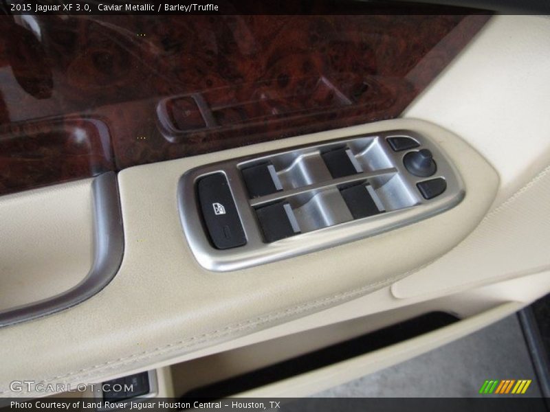 Caviar Metallic / Barley/Truffle 2015 Jaguar XF 3.0