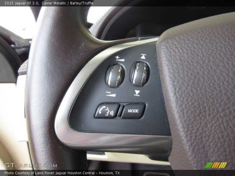 Caviar Metallic / Barley/Truffle 2015 Jaguar XF 3.0