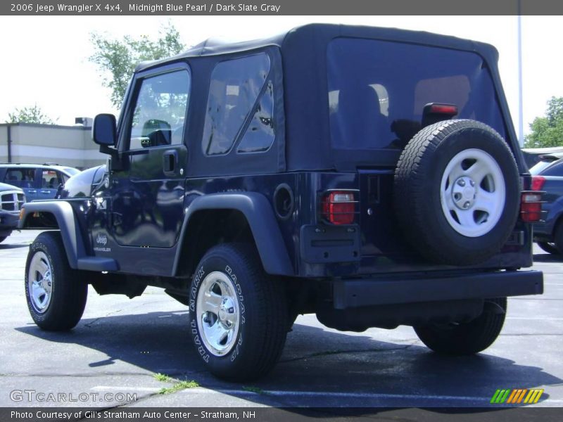 Midnight Blue Pearl / Dark Slate Gray 2006 Jeep Wrangler X 4x4