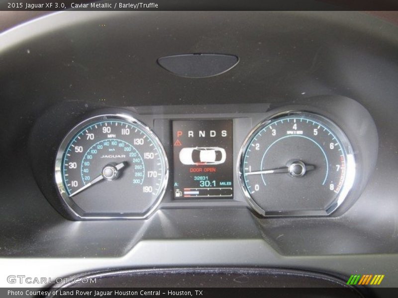 Caviar Metallic / Barley/Truffle 2015 Jaguar XF 3.0