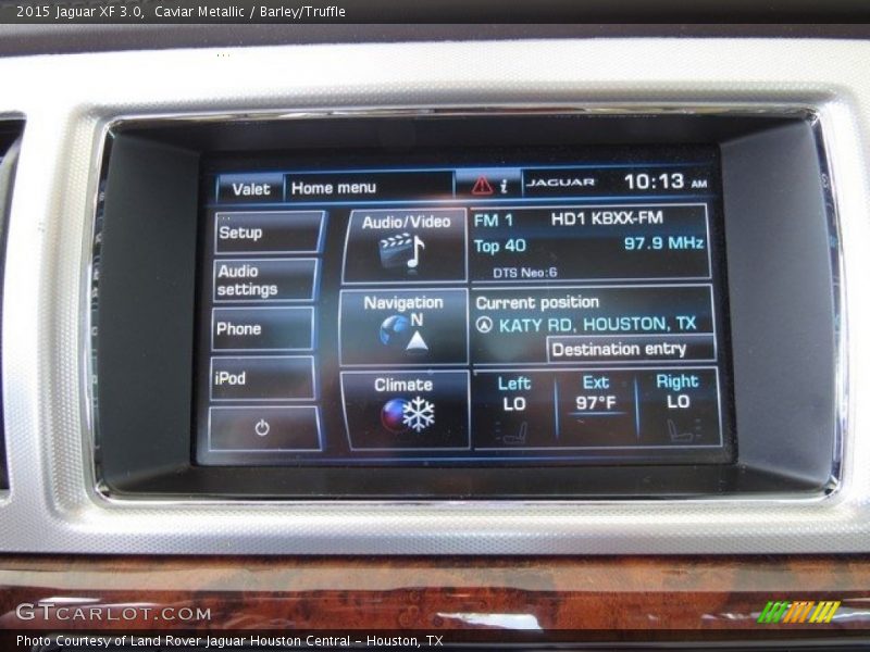 Caviar Metallic / Barley/Truffle 2015 Jaguar XF 3.0