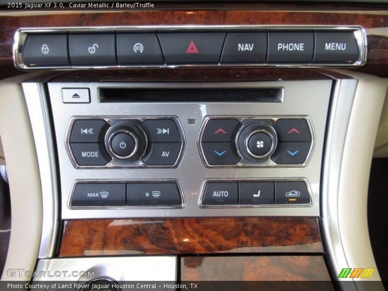 Caviar Metallic / Barley/Truffle 2015 Jaguar XF 3.0